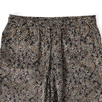 White Mountaineering PAISLEY SATIN TAPERED EASY PANTS WM2471416