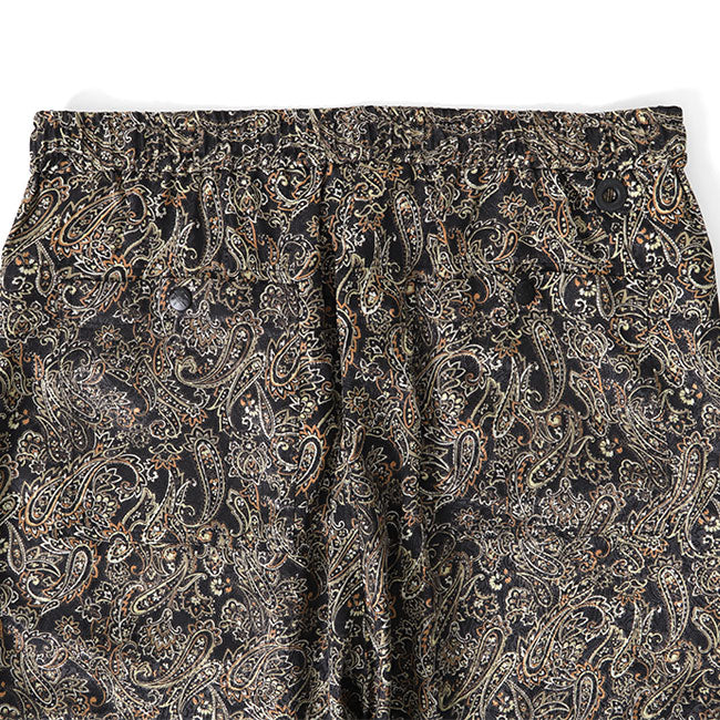 White Mountaineering PAISLEY SATIN TAPERED EASY PANTS WM2471416