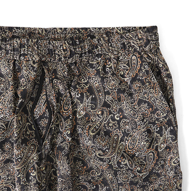 White Mountaineering PAISLEY SATIN TAPERED EASY PANTS WM2471416