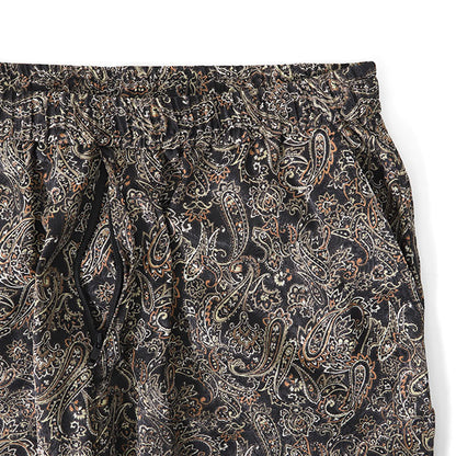 White Mountaineering PAISLEY SATIN TAPERED EASY PANTS WM2471416