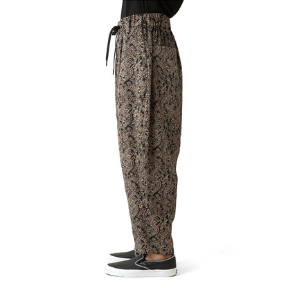 White Mountaineering PAISLEY SATIN SAROUEL PANTS WM2471407
