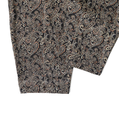 White Mountaineering PAISLEY SATIN SAROUEL PANTS WM2471407
