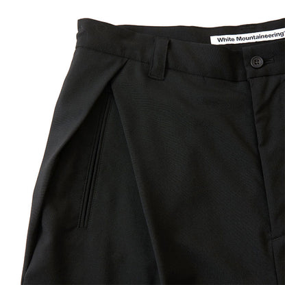 White Mountaineering TROPICAL WOOL 2 TUCK PANTS WM2471401