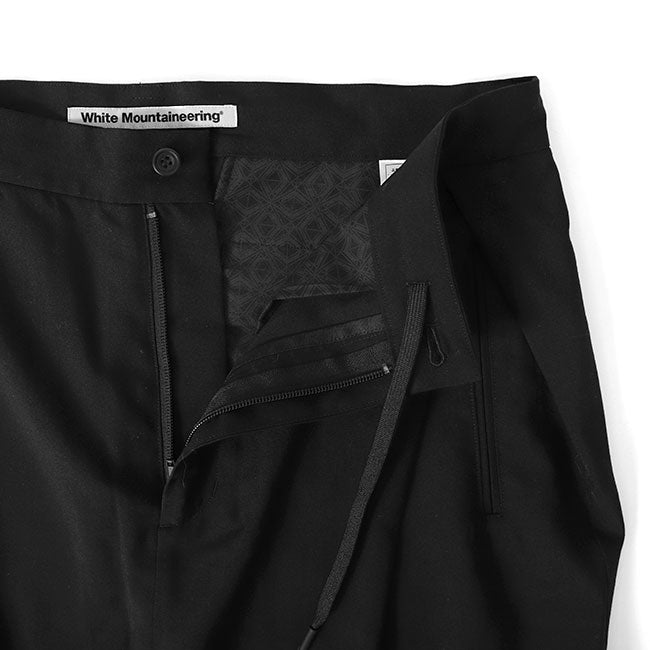 White Mountaineering TROPICAL WOOL 2 TUCK PANTS WM2471401