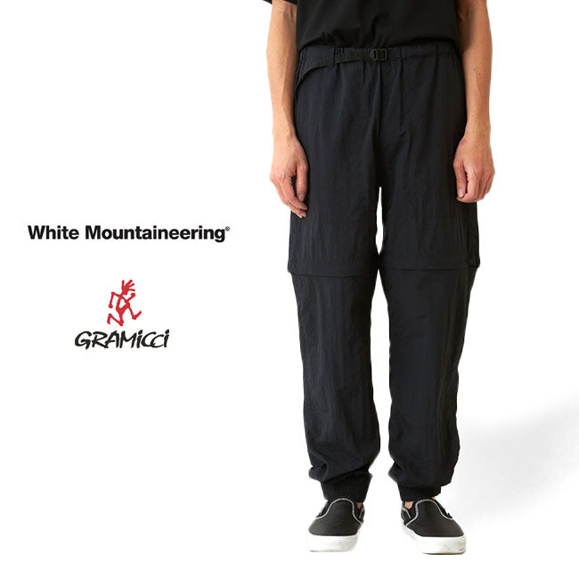White Mountaineering × GRAMICCIZIP OFF JOGGER PANTS WM2471418