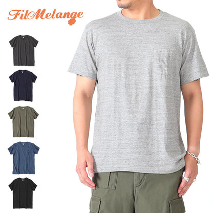 Filmelange フィルメランジェ SUNNY サニー クルーネック ポケット付きTシャツ 半袖Tシャツ