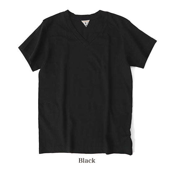 Filmelange フィルメランジェ VICTOR ビクター Vネック ポケット付きTシャツ 半袖Tシャツ