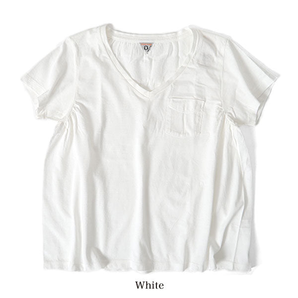 Filmelange フィルメランジェ LAURA ローラ ポケット付きTシャツ 半袖Tシャツ