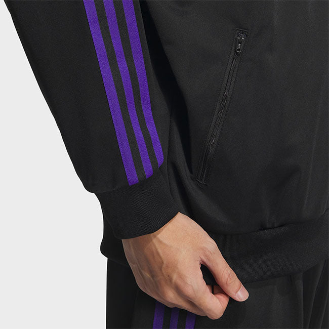 adidas アディダスオリジナルス ベッケンバウアー トラックジャケット IZ4923 黒 ブラック ジャージ メンズレディース