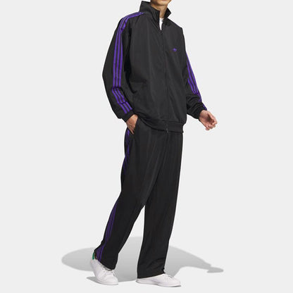 adidas アディダスオリジナルス ベッケンバウアー トラックパンツ IZ4927 黒 ブラック ジャージ メンズ レディース