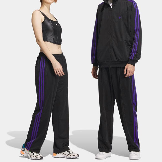 adidas アディダスオリジナルス ベッケンバウアー トラックパンツ IZ4927 黒 ブラック ジャージ メンズ レディース