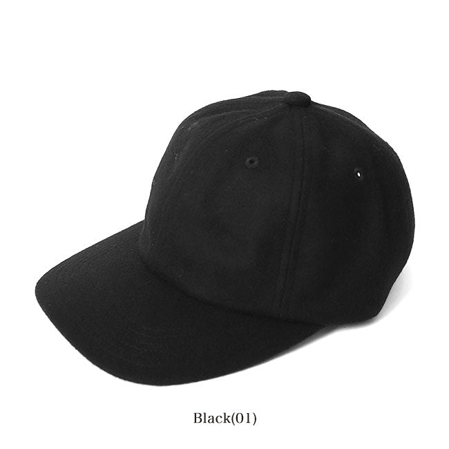KIJIMA TAKAYUKI MELTON 6PANEL CAP MEYYYY220B