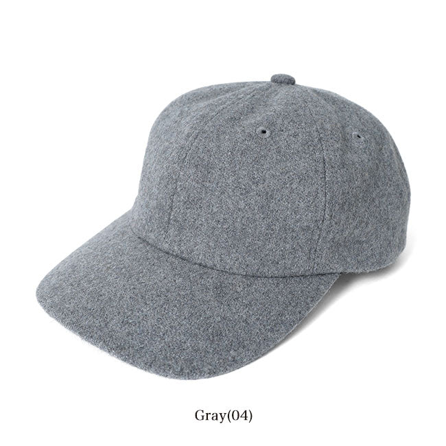 KIJIMA TAKAYUKI MELTON 6PANEL CAP MEYYYY220B