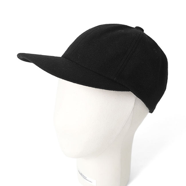 KIJIMA TAKAYUKI MELTON 6PANEL CAP MEYYYY220B