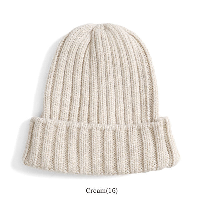 KIJIMA TAKAYUKI CASHMERE KNIT CAP MEKNYY204A**