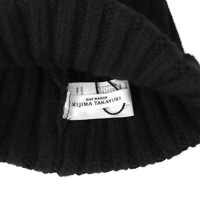 KIJIMA TAKAYUKI CASHMERE KNIT CAP MEKNYY204A**