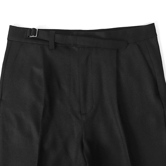 White Mountaineering TWEED WIDE TAPERED BELTED PANTS WM2273409