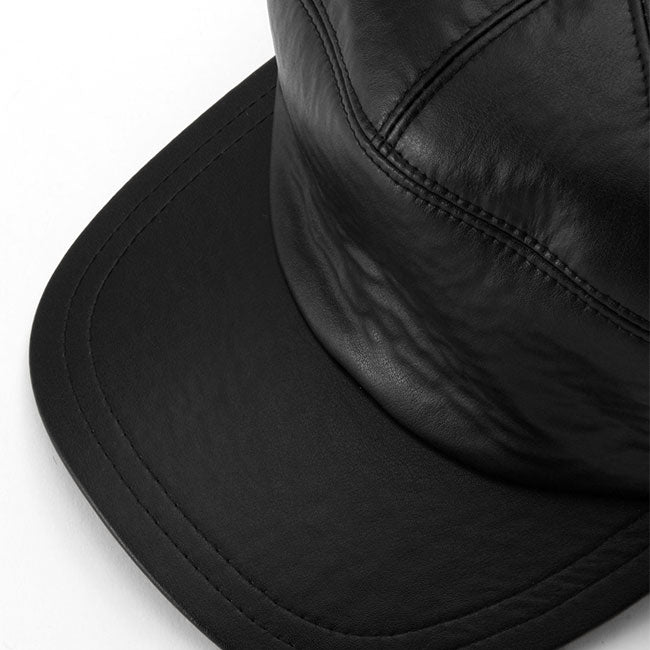 KIJIMA TAKAYUKI FAKE LEATHER CAP W-192980