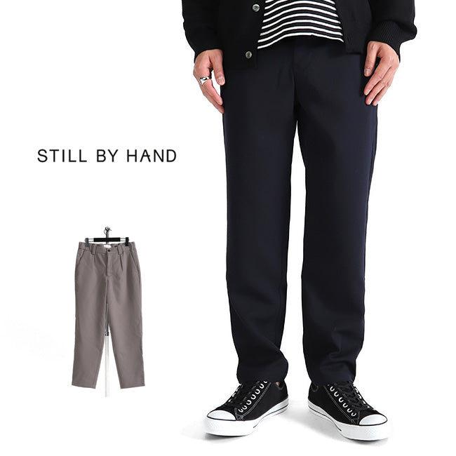 STILL BY HAND スティルバイハンド ウール セットアップパンツ PT0384 スラックス (メンズ)