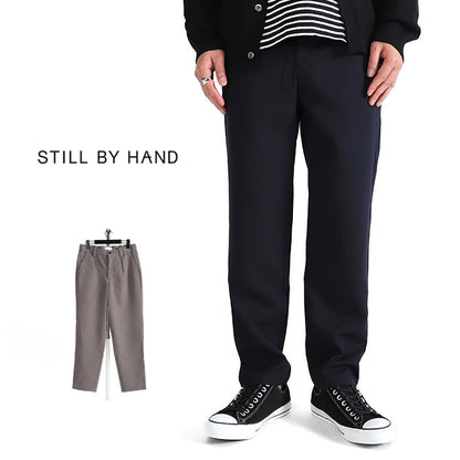 STILL BY HAND スティルバイハンド ウール セットアップパンツ PT0384 スラックス (メンズ)