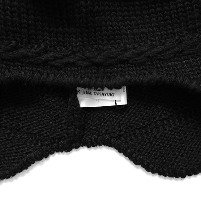 KIJIMA TAKAYUKI WOOL EAR BEANIE MKNY252007 **