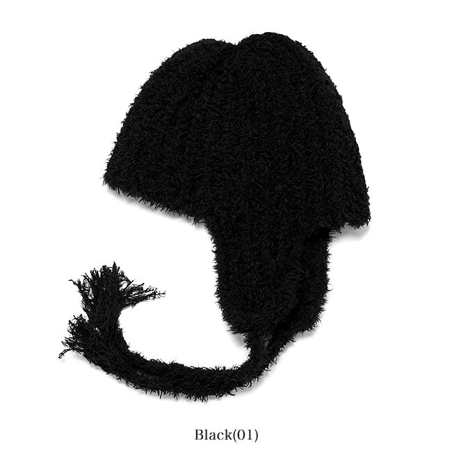 KIJIMA TAKAYUKI POODLE FUR EAR BEANIE WKNY252015 **