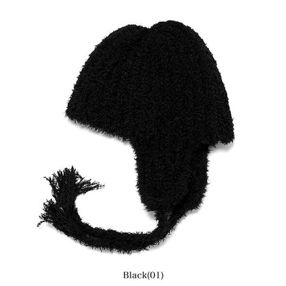 KIJIMA TAKAYUKI POODLE FUR EAR BEANIE WKNY252015 **