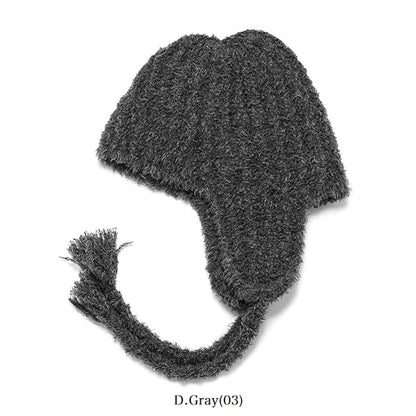 KIJIMA TAKAYUKI POODLE FUR EAR BEANIE WKNY252015 **