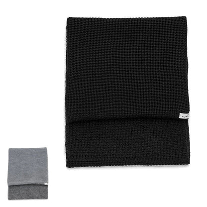KIJIMA TAKAYUKI MERINO WOOL & KID MOHAIR COMBI SNOOD MKNY252009 **