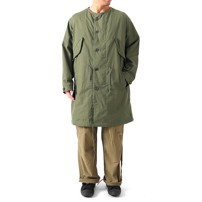 Nigel Cabourn ナイジェルケーボン 60s US ガスプロテクト ミリタリーコート 8044nigelcabourn010 ノーカラーコート メンズ