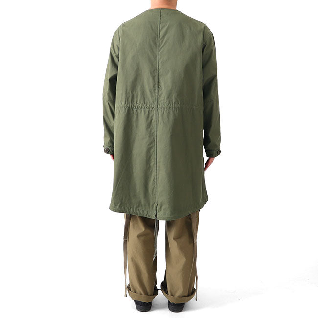 Nigel Cabourn ナイジェルケーボン 60s US ガスプロテクト ミリタリーコート 8044nigelcabourn010 ノーカラーコート メンズ