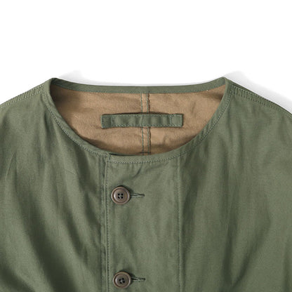 Nigel Cabourn ナイジェルケーボン 60s US ガスプロテクト ミリタリーコート 8044nigelcabourn010 ノーカラーコート メンズ