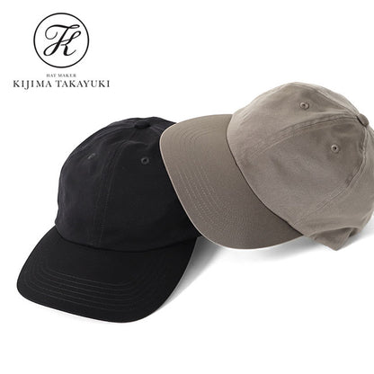 KIJIMA TAKAYUKI CUPRO POLY SATIN 6PANEL CAP 241108