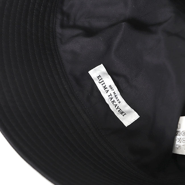 KIJIMA TAKAYUKI RAYON COTTON CHINO SAILOR HAT 241107