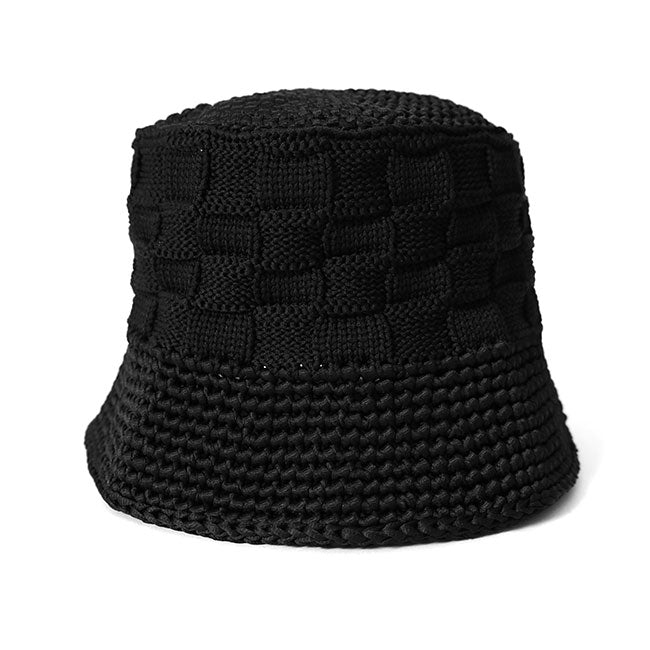 KIJIMA TAKAYUKI POLY KNIT BUCKET HAT MKNY261103 **