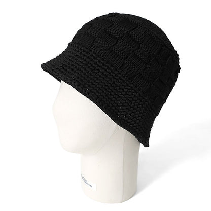 KIJIMA TAKAYUKI POLY KNIT BUCKET HAT MKNY261103 **