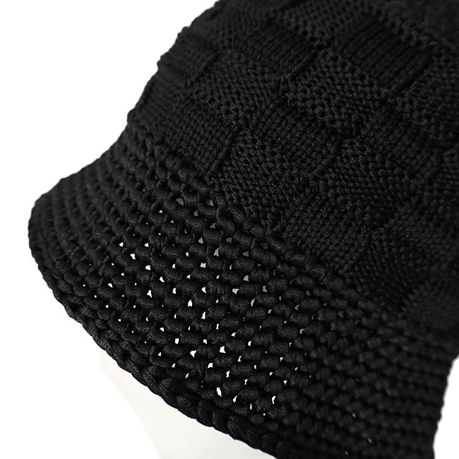 KIJIMA TAKAYUKI POLY KNIT BUCKET HAT MKNY261103 **