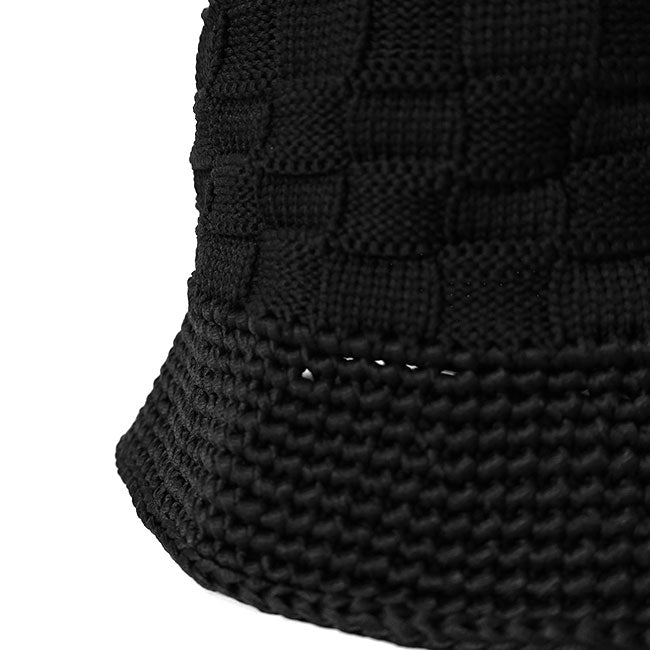 KIJIMA TAKAYUKI POLY KNIT BUCKET HAT MKNY261103 **