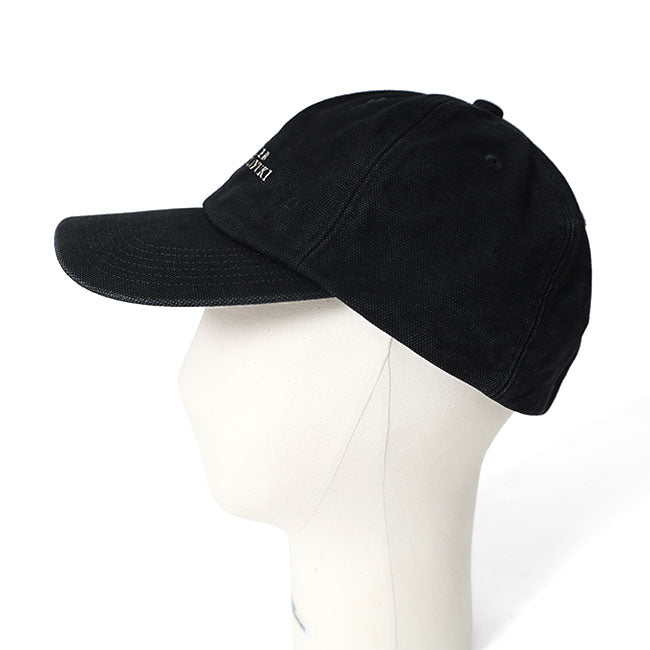 KIJIMA TAKAYUKI DUCK SULFER DYED 6PANEL CAP MYYY261106