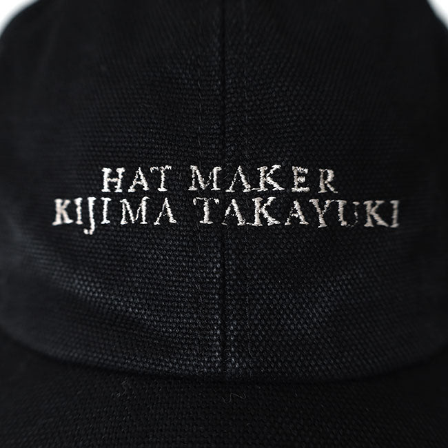 KIJIMA TAKAYUKI DUCK SULFER DYED 6PANEL CAP MYYY261106