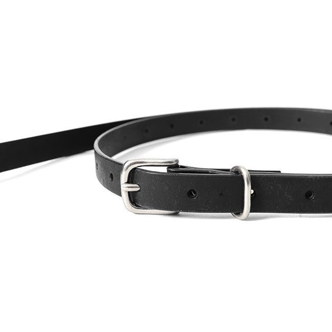 STILL BY HAND スティルバイハンド プエブロレザー ナローベルト GD03231 黒 メンズ レディース ギフト プレゼント