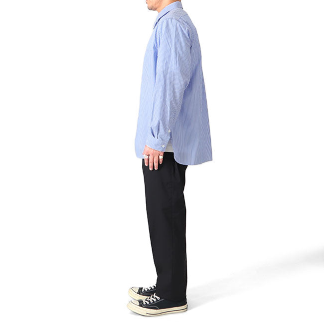 STILL BY HAND スティルバイハンド ストライプ レギュラーカラーシャツ SH00221 長袖シャツ メンズ