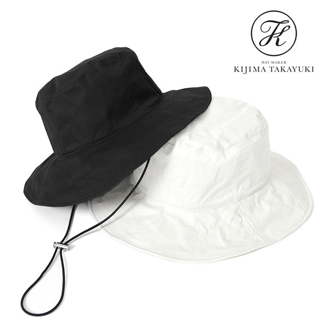 KIJIMA TAKAYUKI COTTON SAFARI HAT 231321