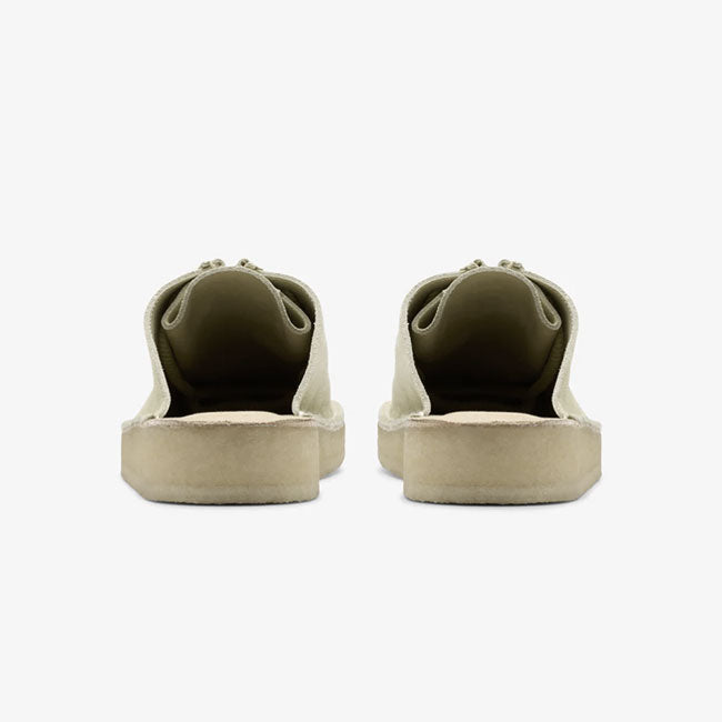 Clarks クラークス デザートノマド ミュール 26176555 ベージュ レースアップ ワラビー サンダル レディース