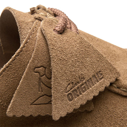 Clarks クラークス デザートノマド ミュール 26176556 茶色 レースアップ ワラビー サンダル レディース