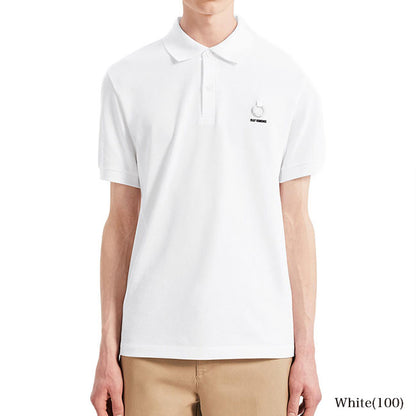 Fred Perry by RAF SIMONS フレッドペリー ラフシモンズ ローレルロゴ 鹿の子 ポロシャツ SM7044 ピケ (メンズ)