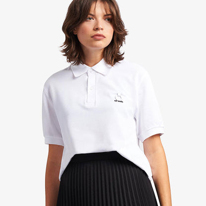 Fred Perry by RAF SIMONS フレッドペリー ラフシモンズ ローレルロゴ 鹿の子 ポロシャツ SM7044 ピケ (メンズ)