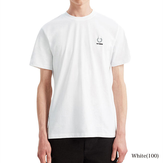 Fred Perry by RAF SIMONS フレッドペリー ラフシモンズ ロゴTシャツ SM7059 (メンズ レディース)