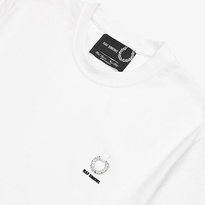 Fred Perry by RAF SIMONS フレッドペリー ラフシモンズ ロゴTシャツ SM7059 (メンズ レディース)