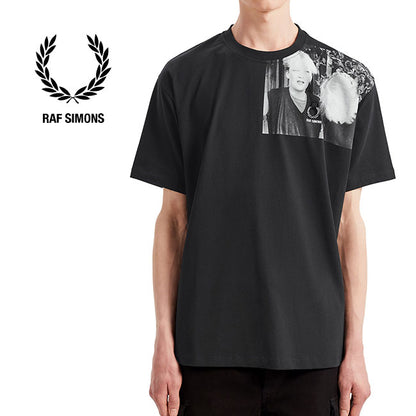 Fred Perry by RAF SIMONS フレッドペリー ラフシモンズ フォトTシャツ SM7063 (メンズ レディース)